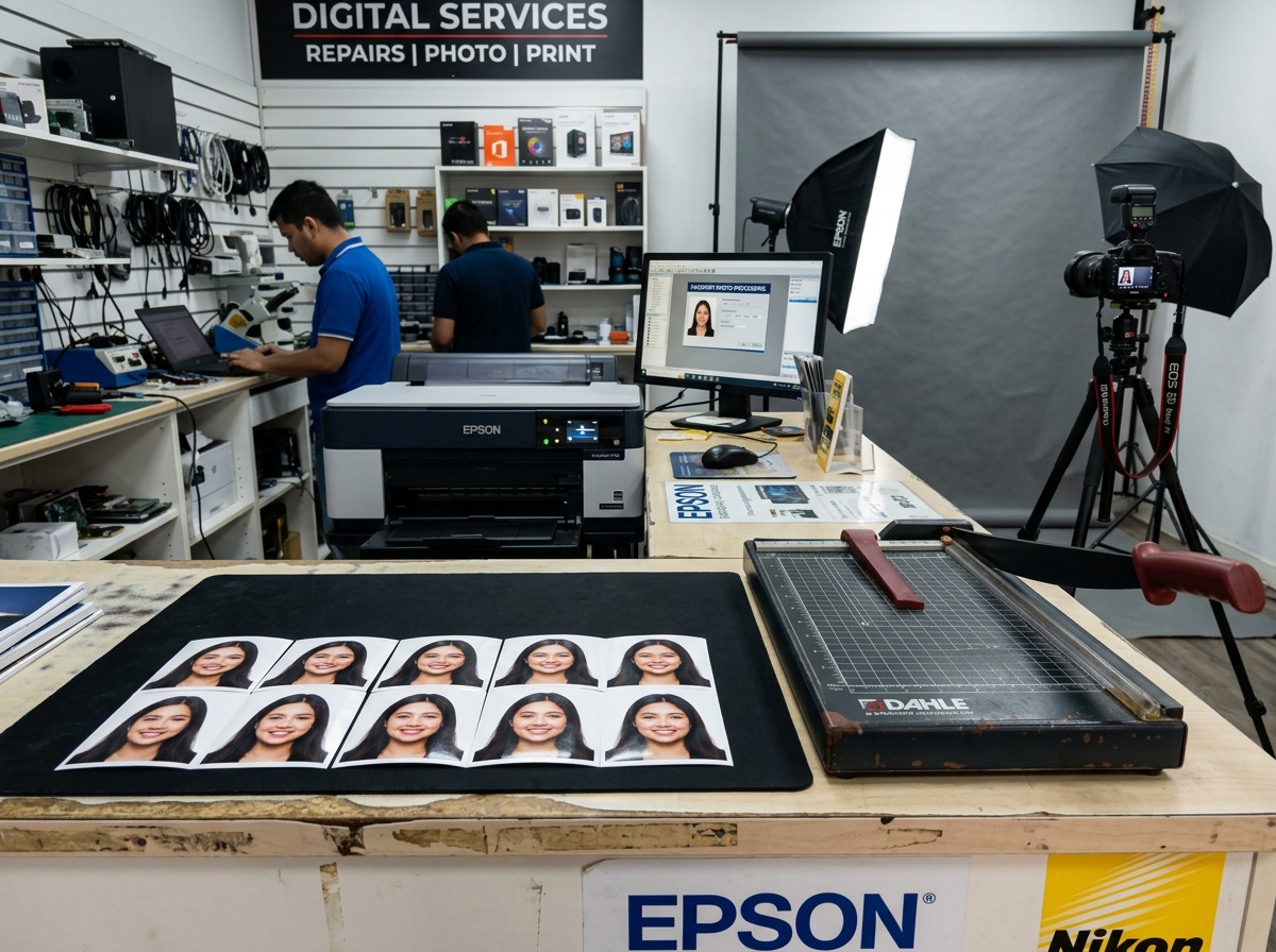 Instant Passport Size Photo Printing Studio at Bytecare NJ